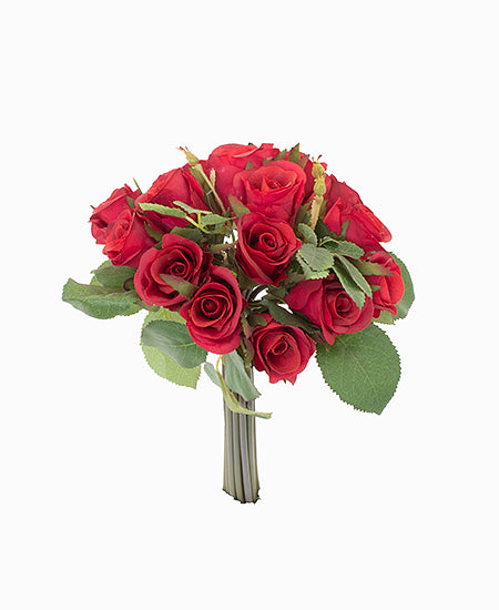 BUQUE DE ROSAS X16 21CM VERMELHO Cod: 2930-VM