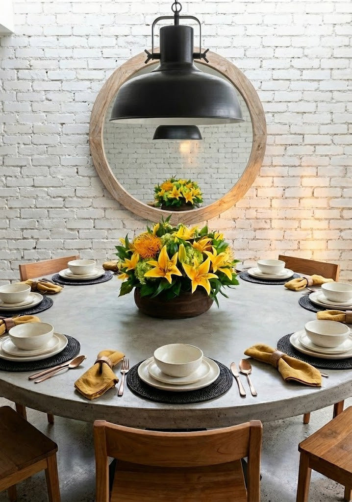 LIRIO TIGRADO 3FL/1BOT. 86CM AMARELO Cod: 3061-AM*