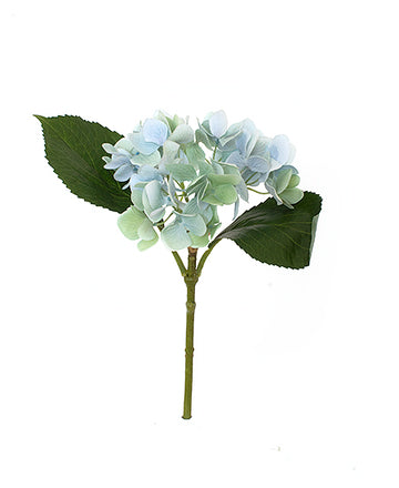 HORTENSIA HASTE 25CM AZUL/VERDE Cod: 3187-AV