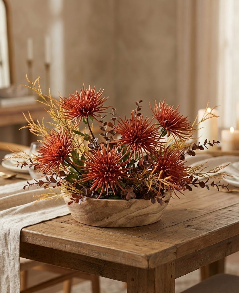 GREVILEA GALHO 84CM PALHA Cod: 3241