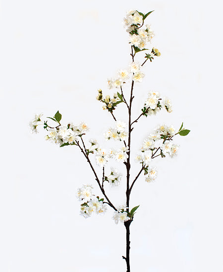 FLOR DE MACIEIRA 109CM BRANCO Cod: 3253-BR