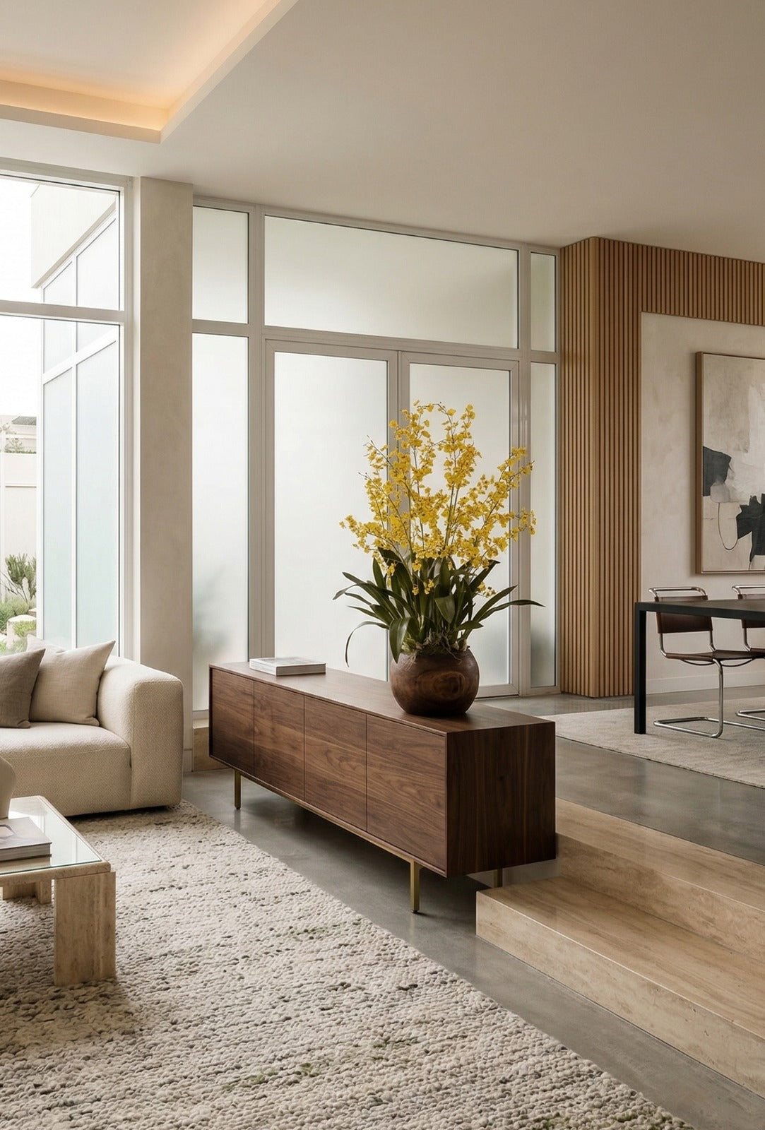 ORQ. ONCIDIUM 99CM AMARELA Cod: 3281AM