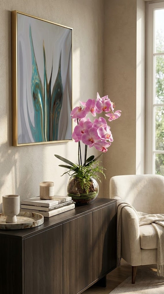 ORQ. PHALAENOPSIS TN X8 78CM LAVANDA Cod: 3287LV