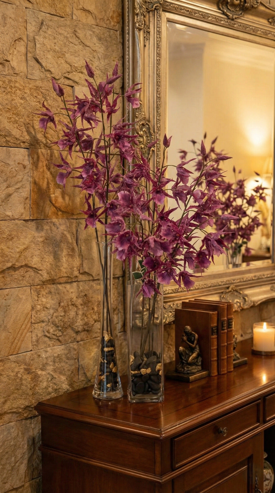 ORQ. ODONTOGLOSSUM VERM FUCSIA 101CM Cod: 3297VP