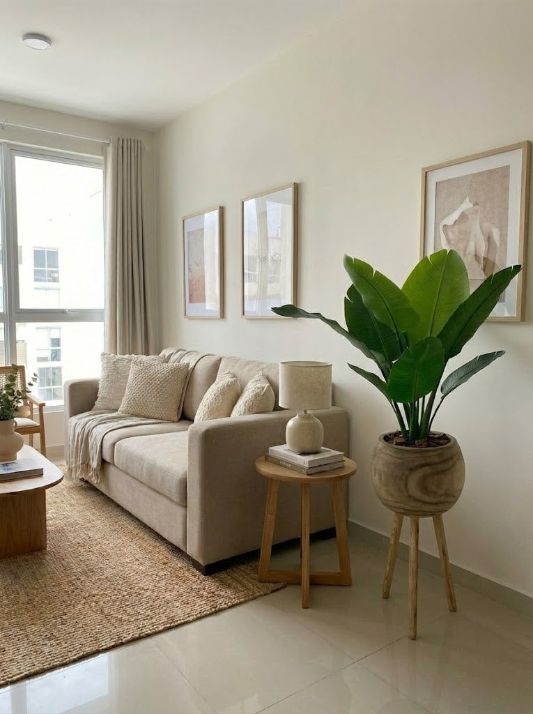 ESTRELITZA PLANTA EM POTE PVC 80CM Cod: 5548*