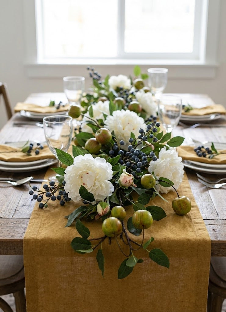 MAÇÃ VERDE GALHO 78CM Cod: 6436