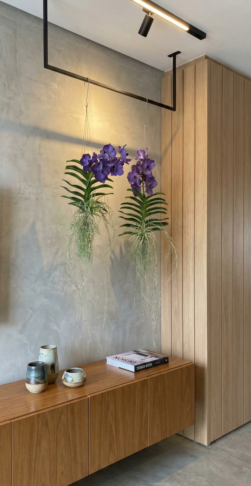 FOLHAGEM ORQUIDEA VANDA 40CM Cod: 8869