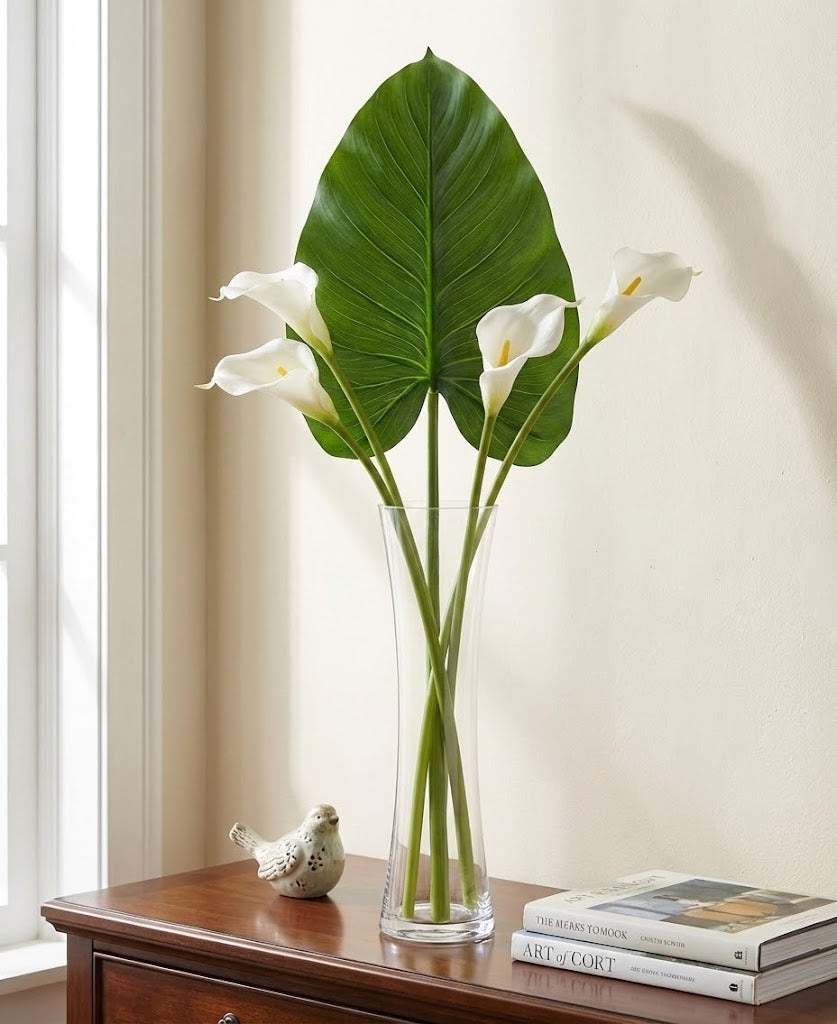 FOLHA DE COPO DE LEITE 90 CM Cod: 8881