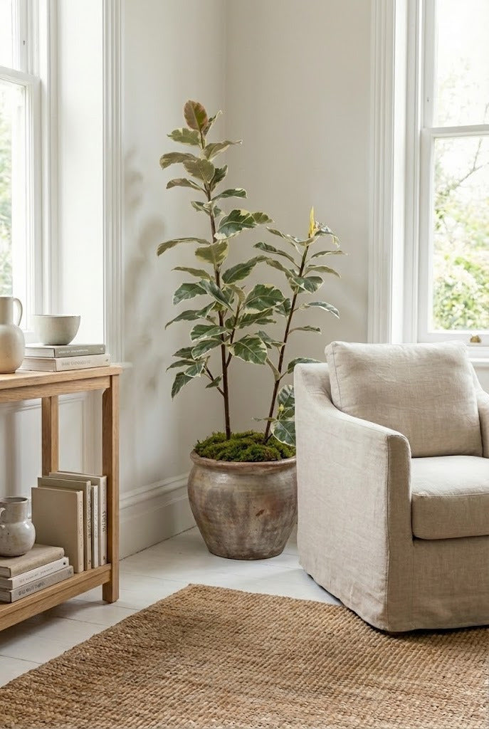 FICUS ELÁSTICA VARIEGATA 106CM Cod: 8911