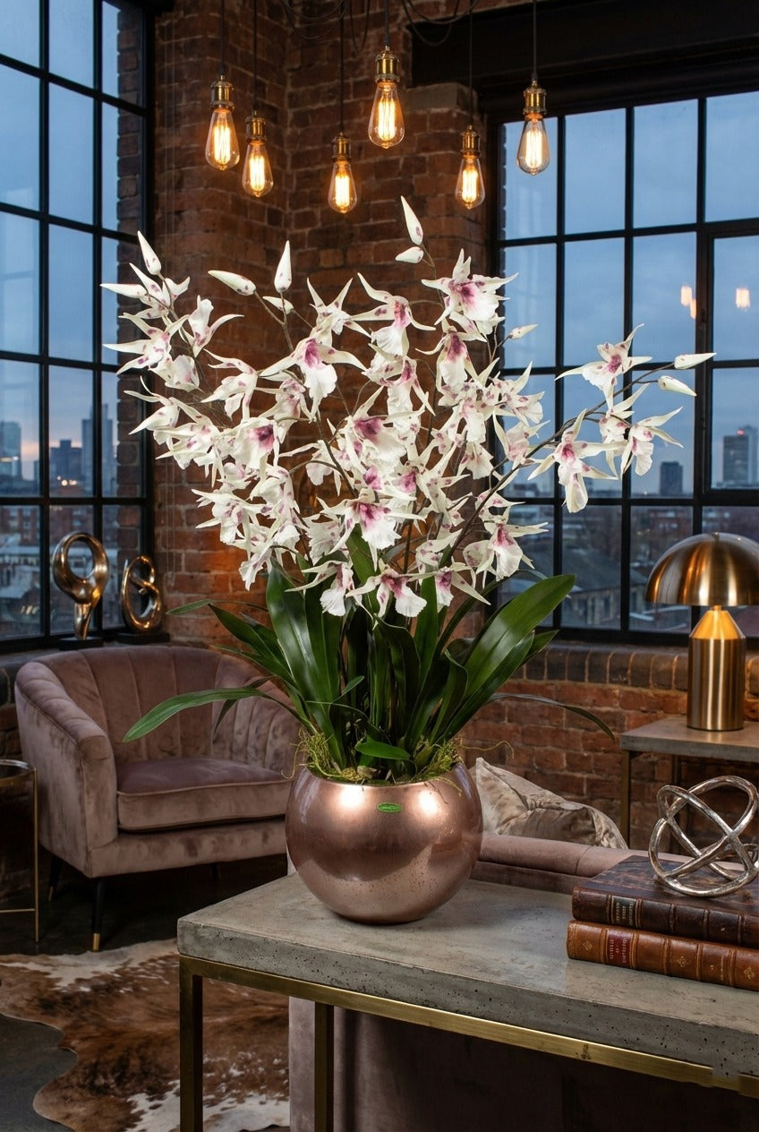 FOLHAGEM DE ORQ. ONCIDIUM 46CM Cod: 8953