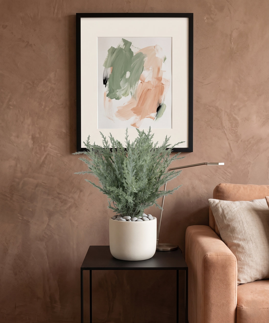 FOLHAGEM PINUS NO POTE PLÁSTICO 40CM Cod: A6602-PT
