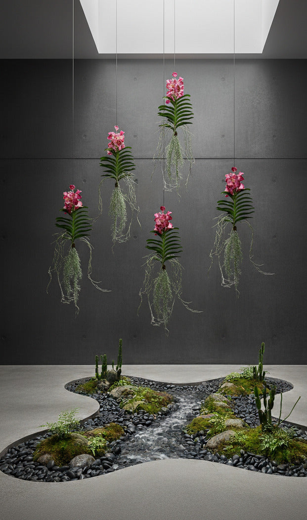 ORQ. VANDA PENDENTE FU 130CM Cod: A6799-FU