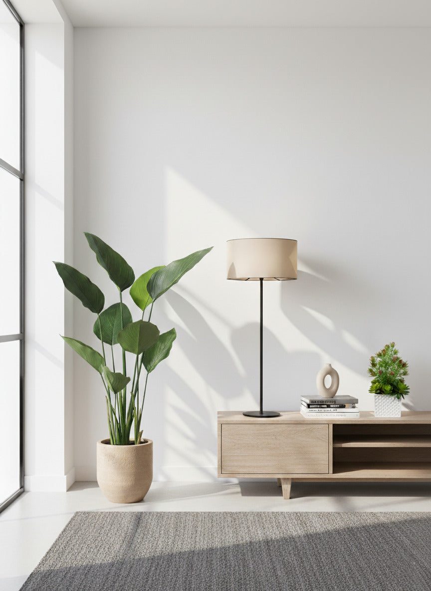 SUCULENTAS E LEUCADENDRON EM VASO DE CER, 40CM Cod: A6812