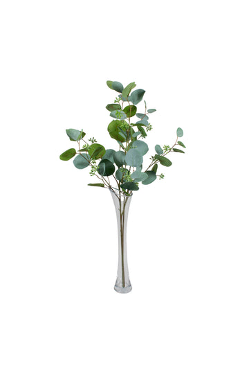 EUCALIPTOS EM VIDRO 80CM Cod: A6841