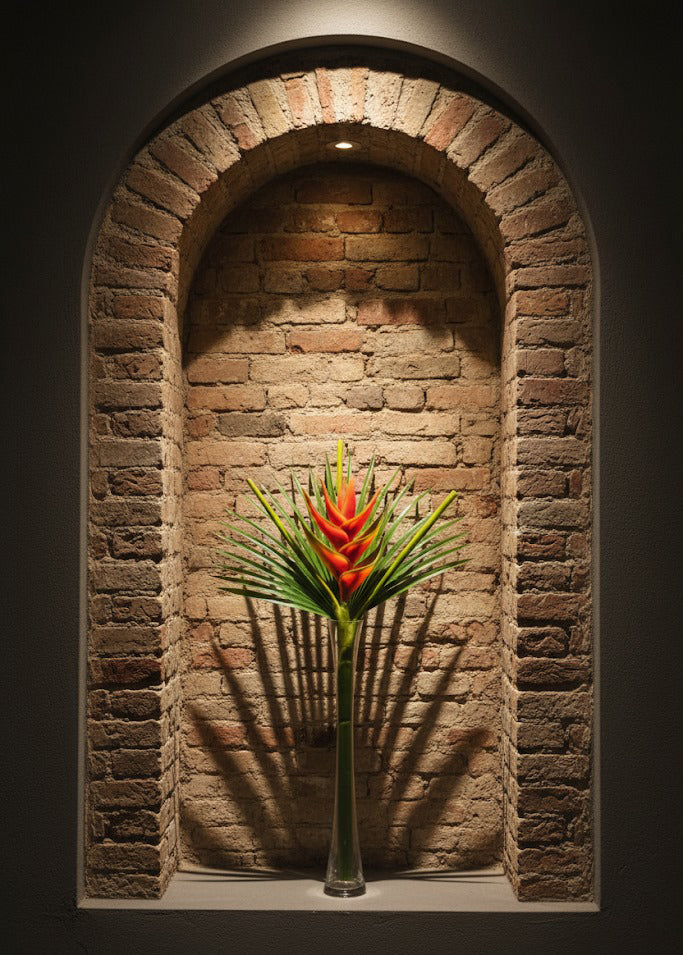 ARRANJO TROPICAL HELICONIA LA 105CM Cod: A6879