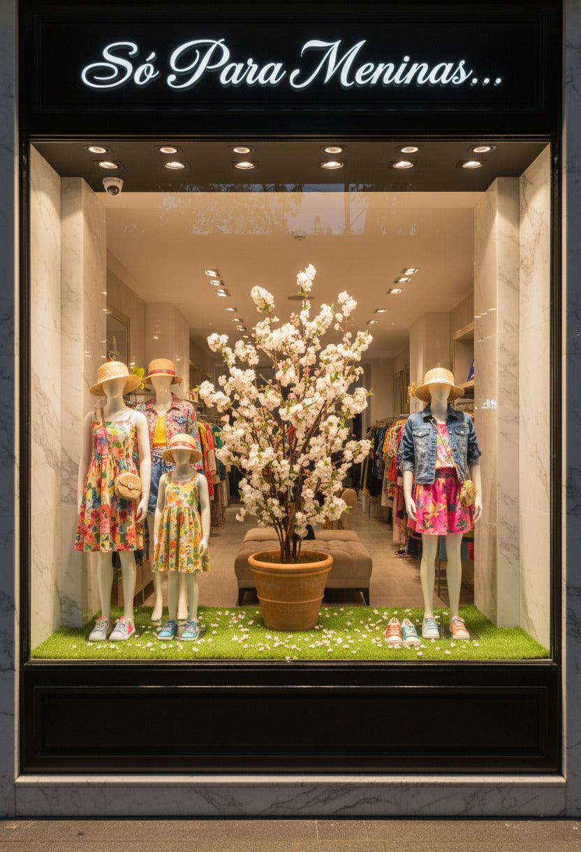 FLOR DE CEREJEIRA 90CM ROSA CL Cod: 3259-RO