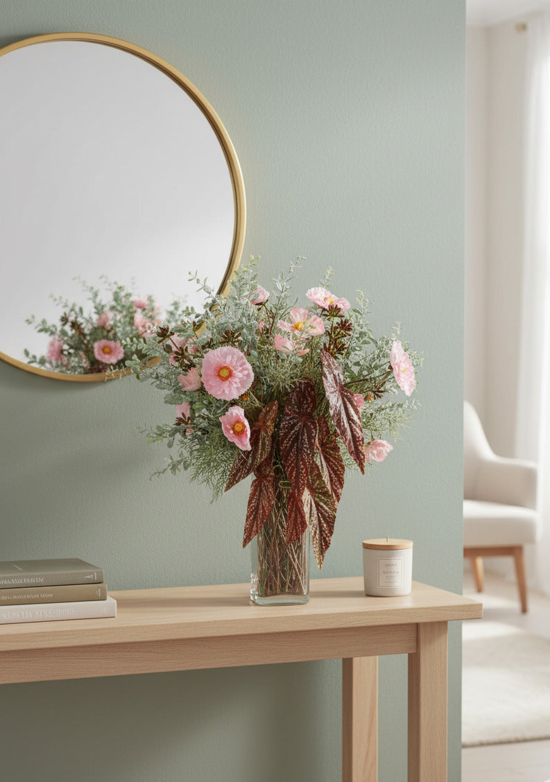 PAPOULAS RO E FOLHAGENS 75CM Cod: A6894