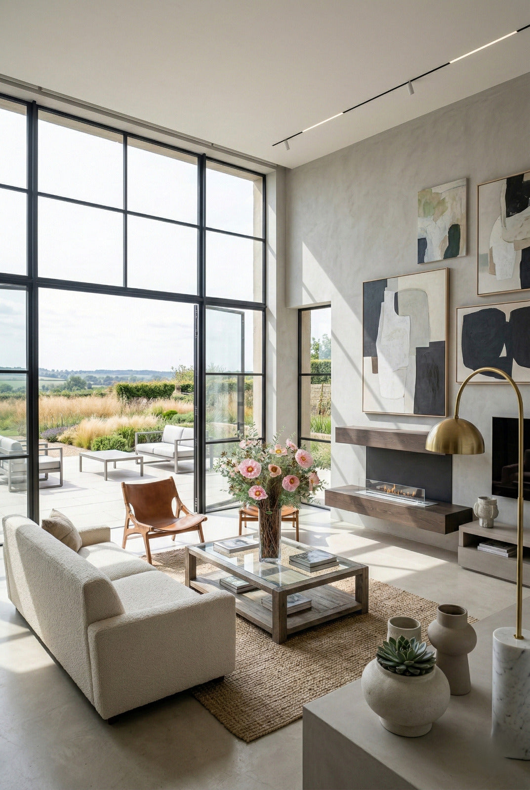 PAPOULAS RO E FOLHAGENS 75CM Cod: A6894