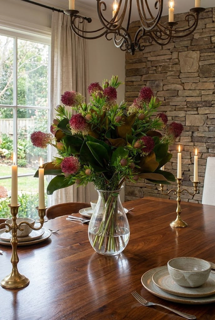 LEUCADENDRON 68CM VD/MR Cod: 8829