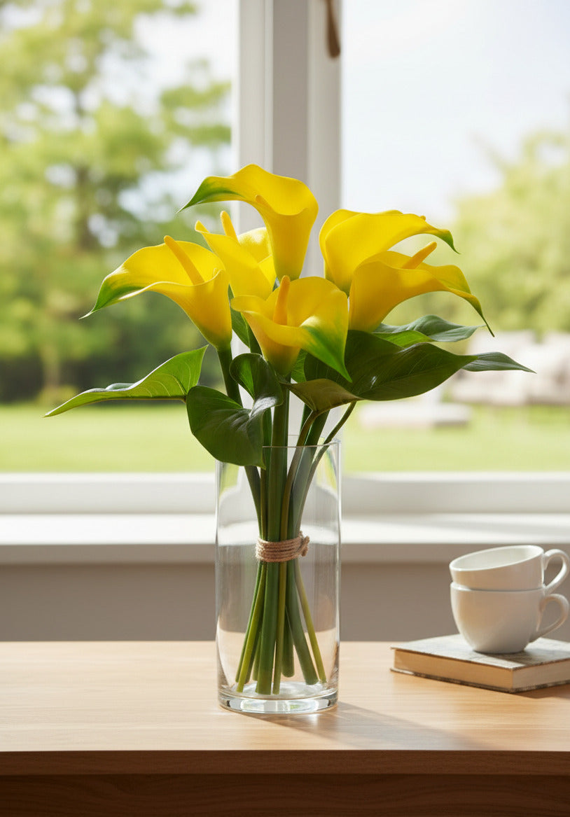 BUQUE COPOS DE LEITE AM 48CM Cod: A6901