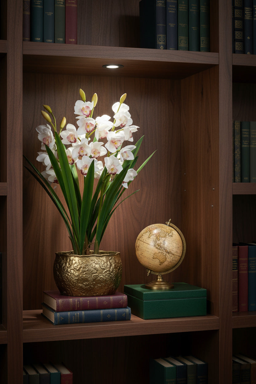 ORQ. CYMBIDIUM EM VPP, 84CM Cod: A6903