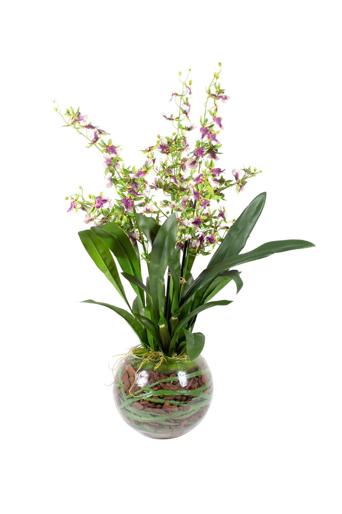 ORQ. ONCIDIUM SHARRY BABY EM VIDRO 87CM Cod: A6945