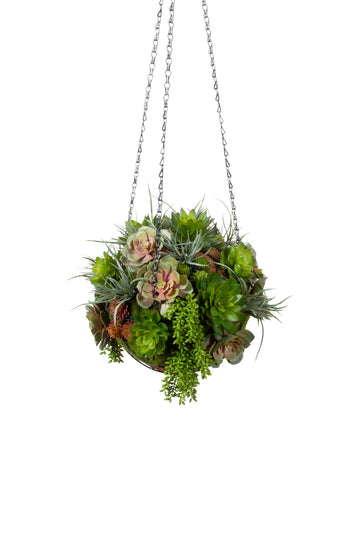 ESFERA DE SUCULENTAS, 35CM Cod: A6953