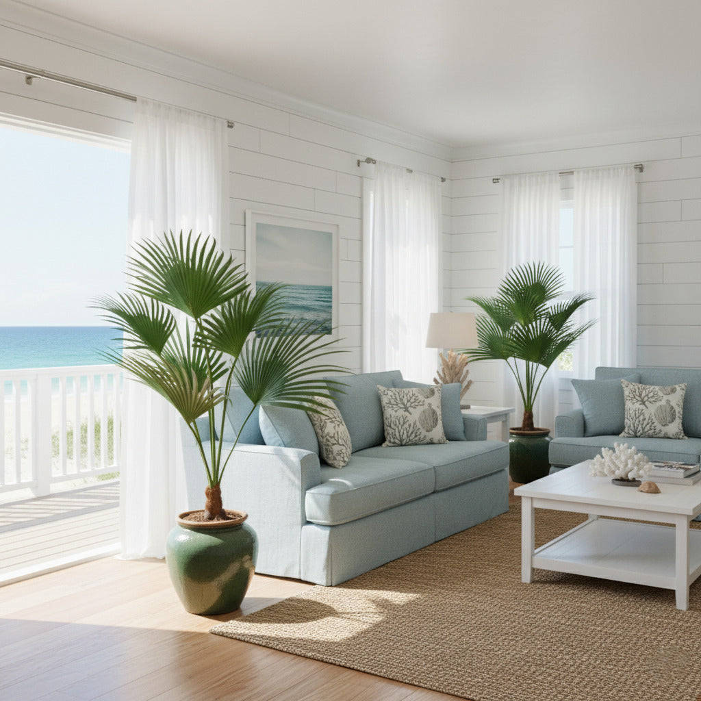 PALMEIRA LEQUE X8, 140CM Cod: A6967