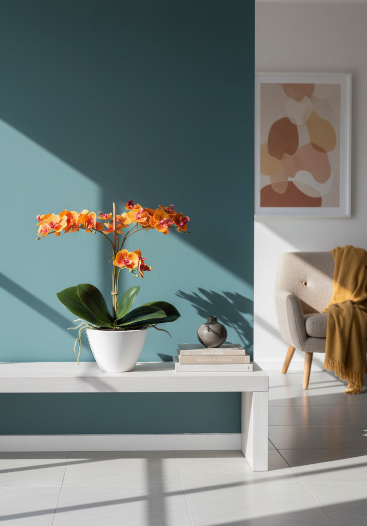 ORQ. PHALAENOPSIS AL EM CACHEPOT BR, 40CM. Cod: A6970