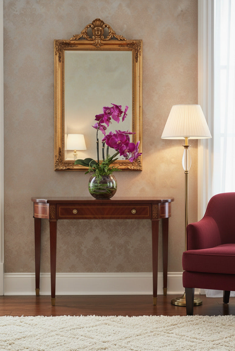 ORQ. PHALAENOPSIS TN X2 FU EM VIDRO 70CM Cod: A6979FU