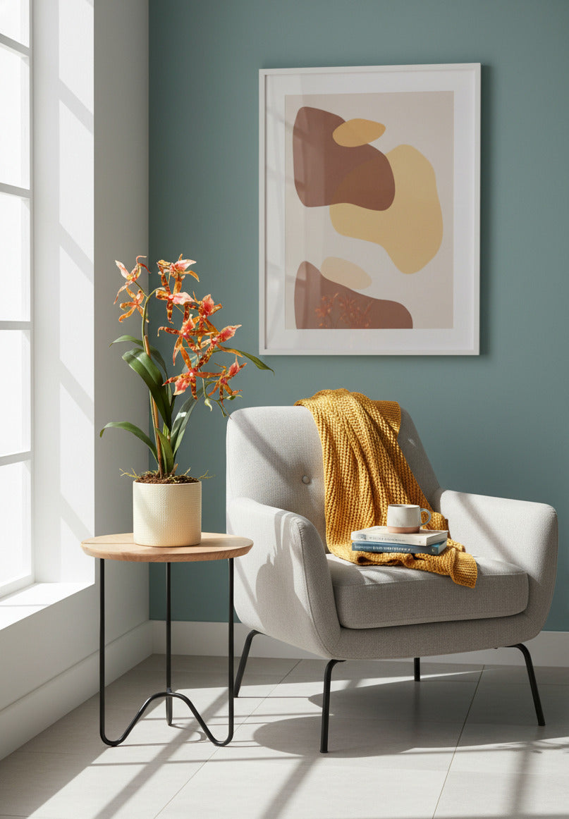 ORQ. SPIDER CO X1 EM POTE PVC, 60CM Cod: A7018-CO