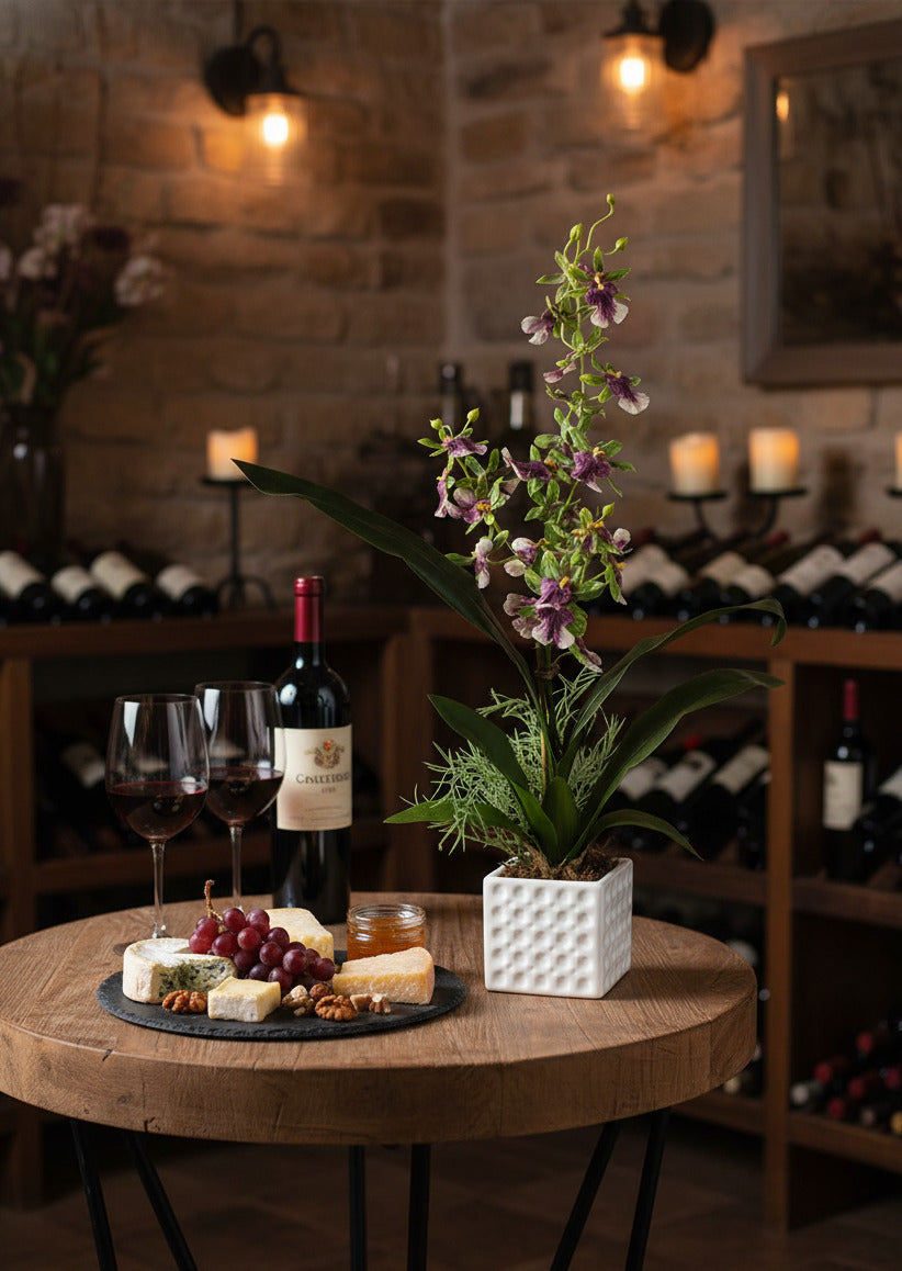 ORQ. ONCIDIUM VD EM CER 64CM Cod: A7023