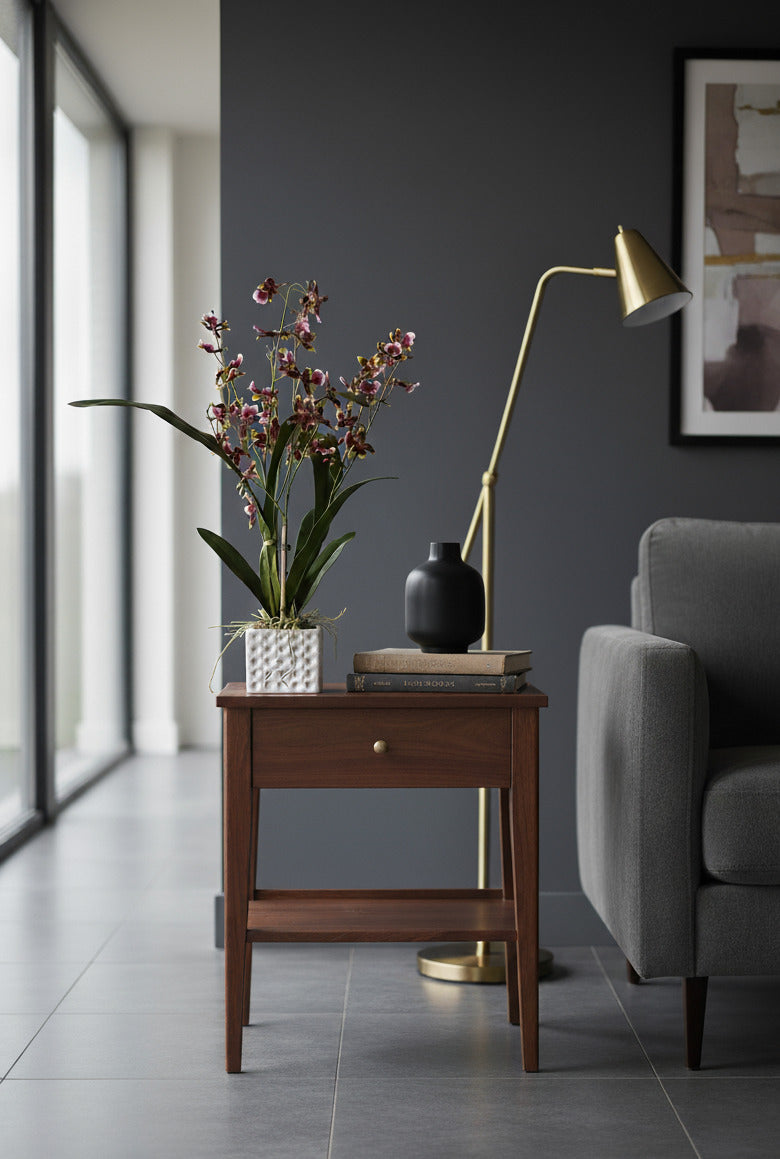 ORQ. ONCIDIUM VI EM CER, 58CM Cod: A7024-VI