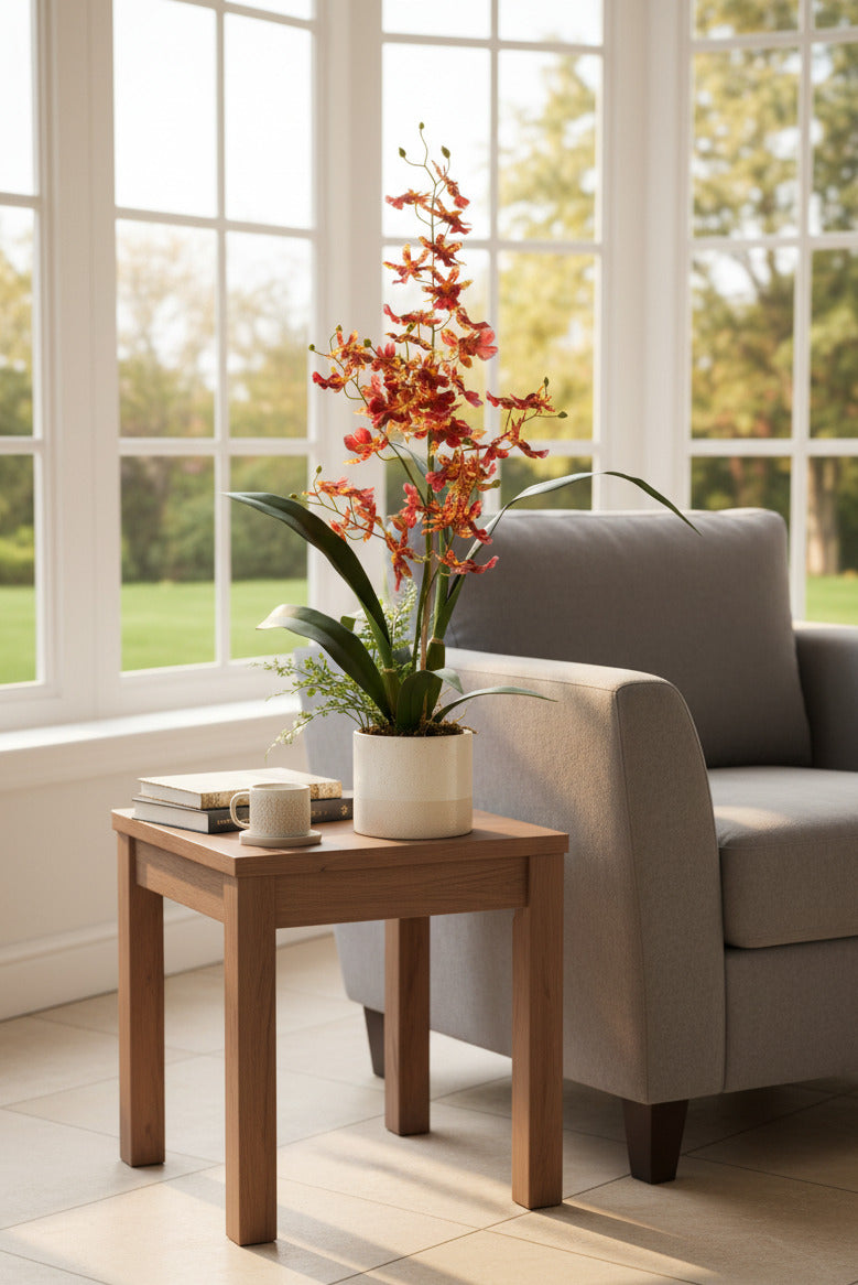 ORQ. ONCIDIUM VL X1 EM POTE PVC, 65CM Cod: A7029-VL