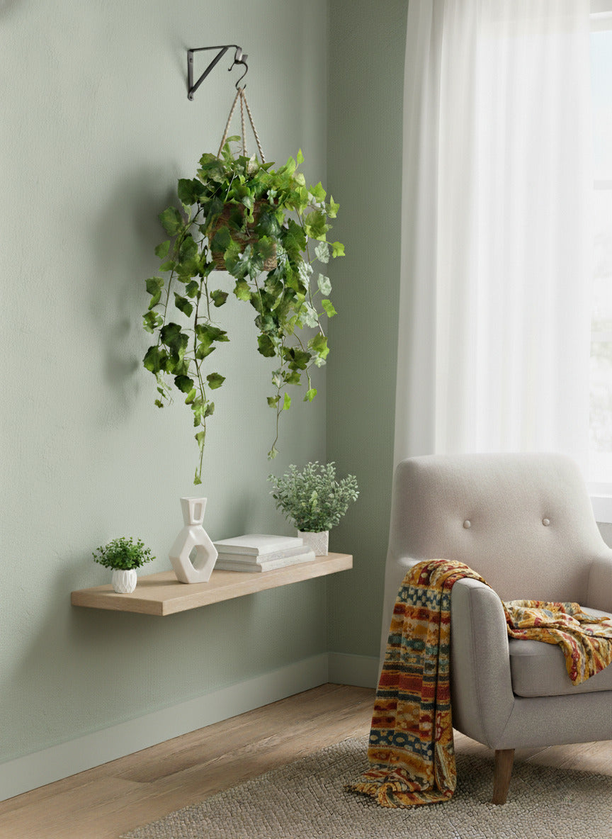 PARREIRA PENDENTE EM CESTO 110CM Cod: A7041