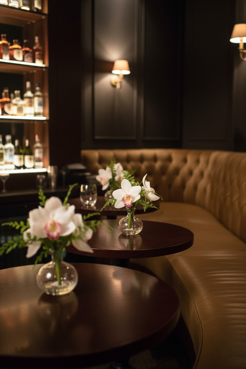 ORQ. CYMBIDIUM WH X3 KIT C/2 20CM Cod: A7042WH