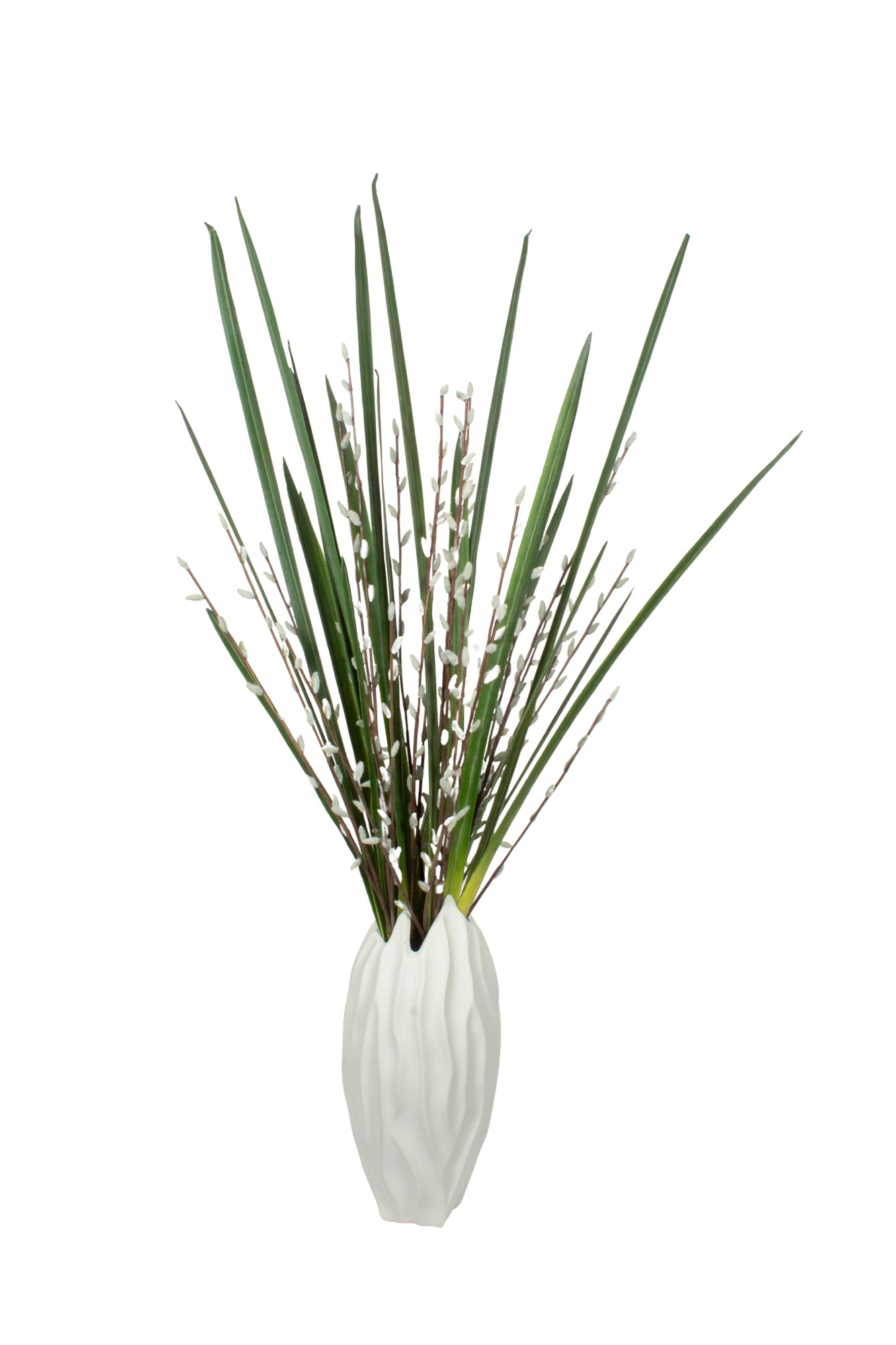 FOLHAGEM C/ SALGUEIRO EM VASO CER, 115CM Cod: A7056