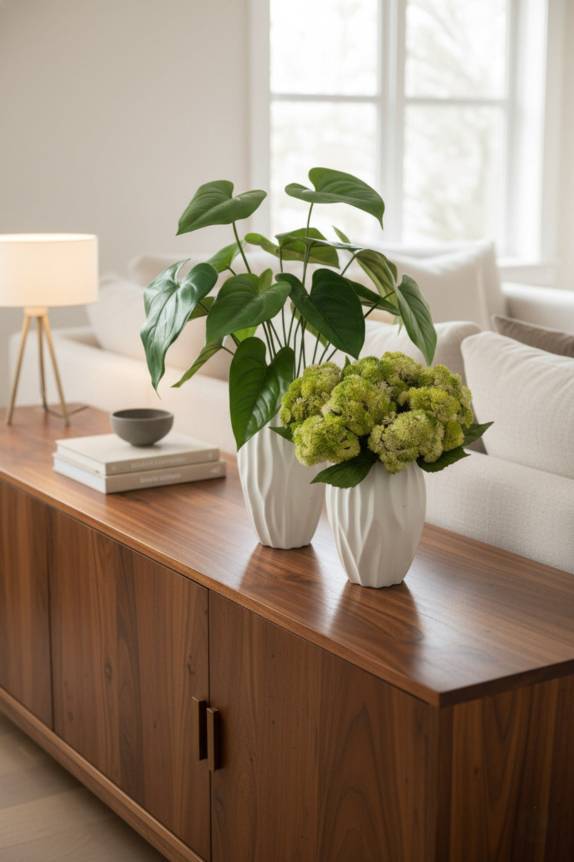 SEDUM VD EM VASO CER 36CM Cod: A7057