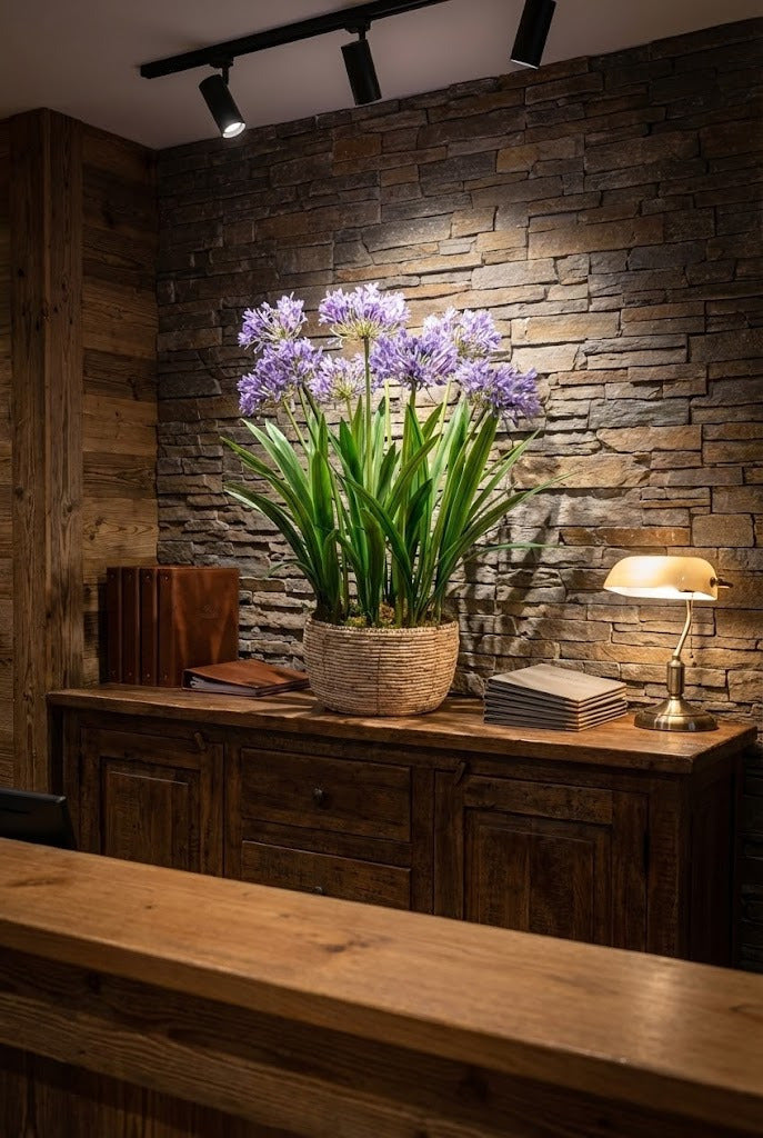 FOLHAGEM DE CYMBIDIUM X5 68CM Cod: 8884