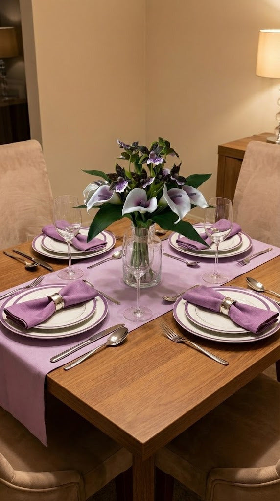 ORQ. DENDROBIUM C/ COPOS DE LEITE EM VIDRO, 33CM Cod: A7091