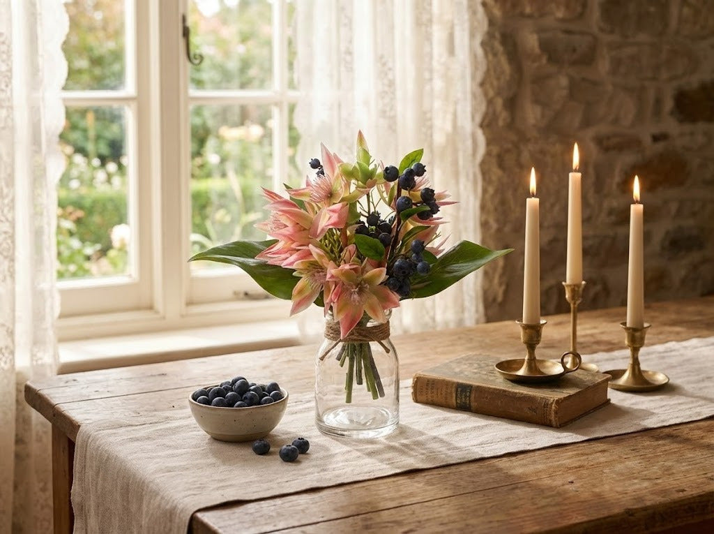 MIRTILO GALHO DE 55CM AZUL/RX Cod: 8894AZ