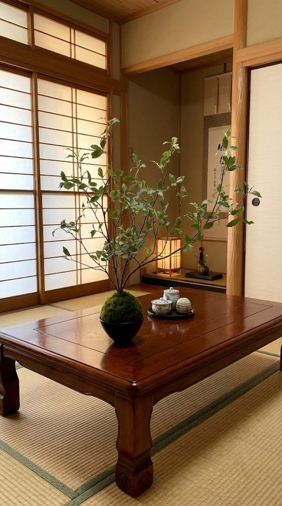 KOKEDAMA DE FITOSPORO EM CER, 82CM Cod: A7109