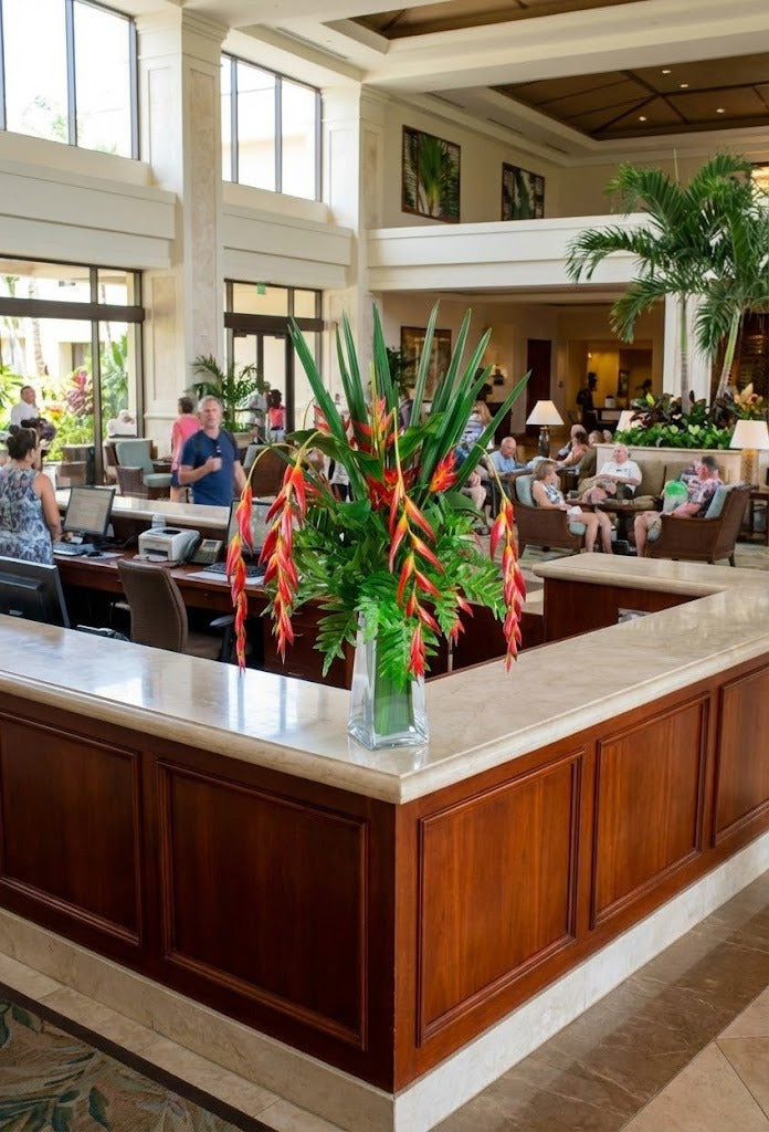 HELICONIA PENDENTE 96 CM VERMELHA Cod: 3280VM