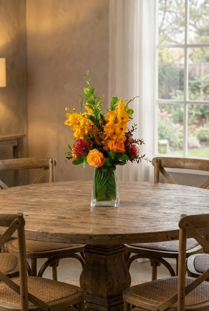 PROTEA PINCUSHION 55CM BORDÔ Cod: 3264-BD