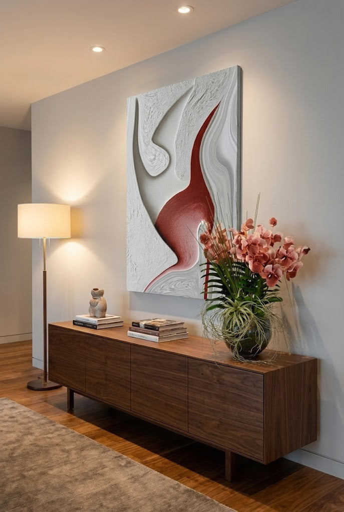 ORQ. VANDAS BD EM VIDRO AQUARIO, 95CM Cod: A7121