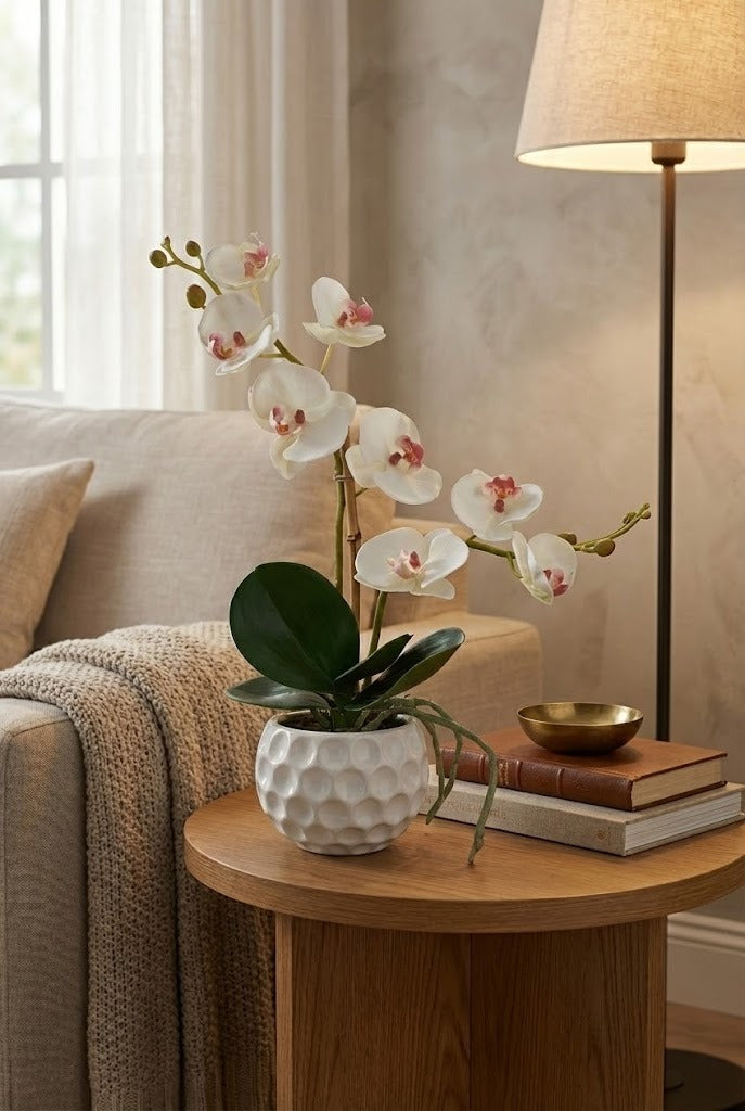 FOLHAGEM DE ORQ. PHALAEN. X4 15CM Cod: 8633