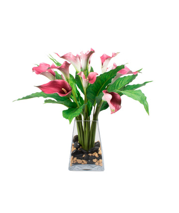 COPOS DE LEITE PK EM VIDRO, 53CM Cod: A7201