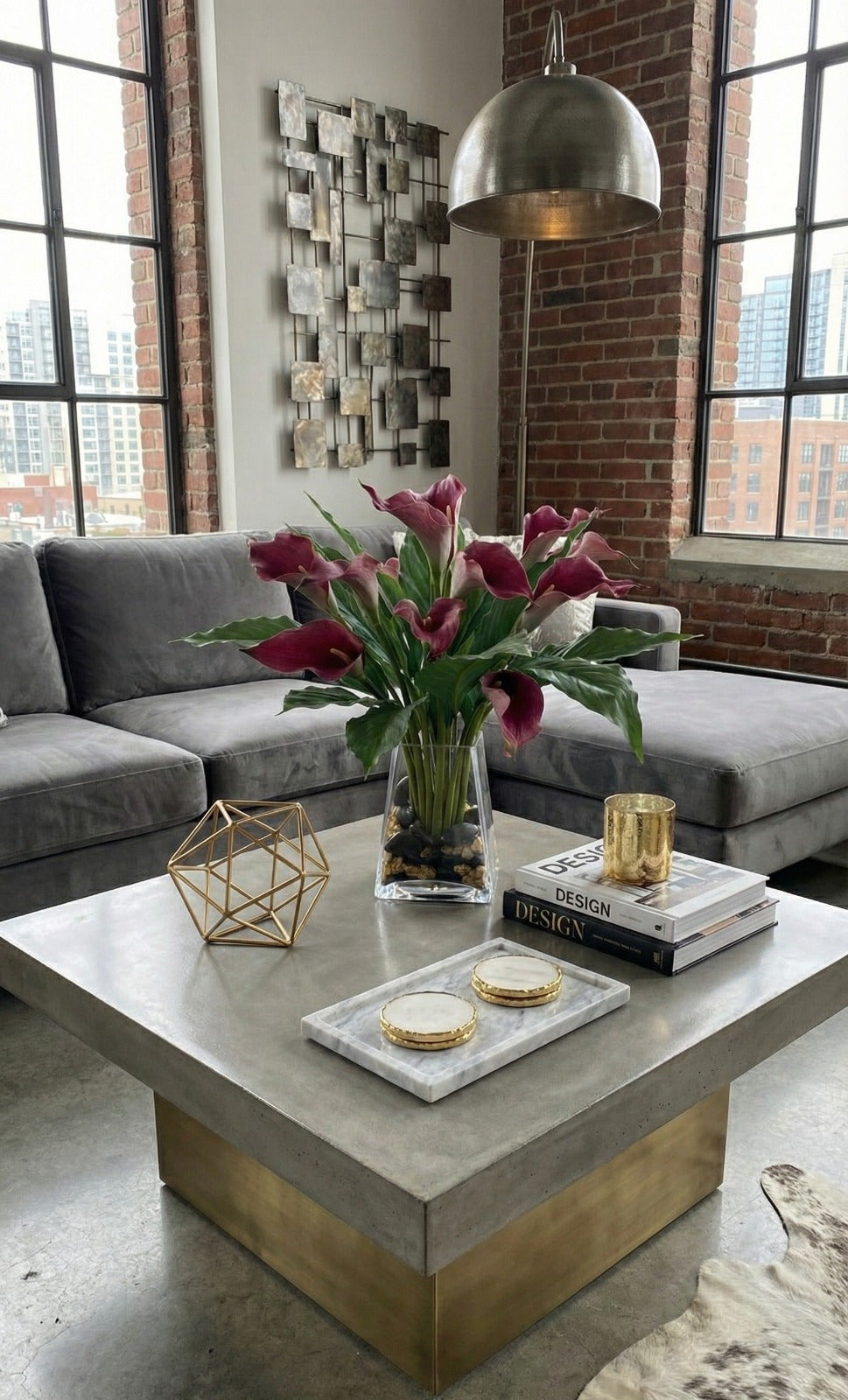 COPOS DE LEITE PK EM VIDRO, 53CM Cod: A7201