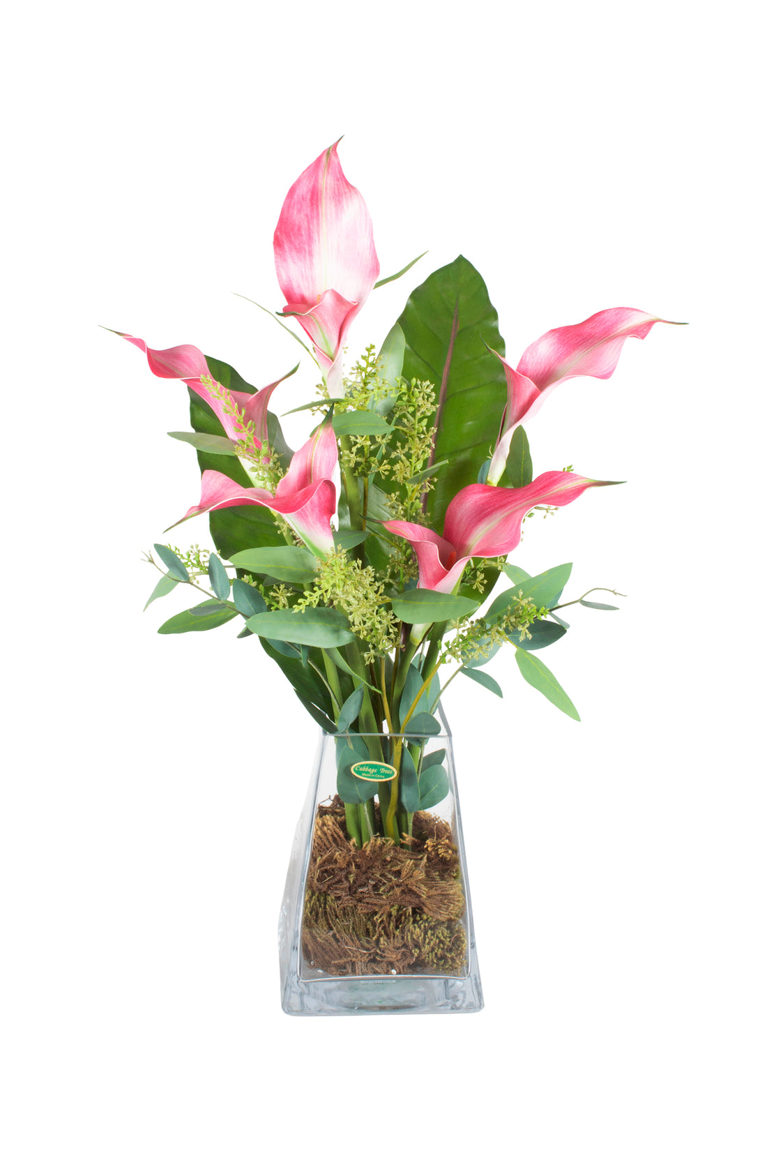 COPOS DE LEITE DUPLOS PINK/VIDRO 65CM Cod: A7232