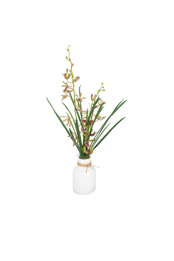 ORQ. RENANTERA VI EM VIDRO, 58CM Cod: A7272